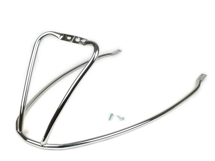 Crash bar rear -AMS CUPPINI- Vespa Primavera 50 (ZAPC53100, ZAPC53200), Vespa Primavera 125 (ZAPM81100), Vespa Primavera 150 (ZAPM81200), Vespa Sprint 50 (ZAPC53101, ZAPC53201), Vespa Sprint 125 (RP8M82111, ZAPM81300, ZAPM81301) - Chrome
