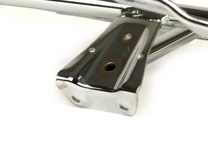 Topcase support rear -PIAGGIO- Vespa Primavera 50 (ZAPC53100, ZAPC53200), Vespa Primavera 125 (ZAPM81100), Vespa Primavera 150 (ZAPM81200), Vespa Sprint 50 (ZAPC53101, ZAPC53201), Vespa Sprint 125 (RP8M82111, ZAPM81300, ZAPM81301) - Chrome