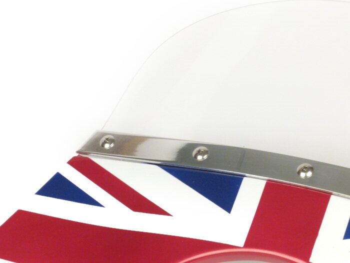 Vindruta -FLYSCREEN- Vespa PX - Union Jack