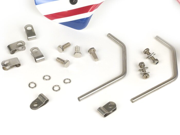 Vindruta -FLYSCREEN- Vespa PX - Union Jack