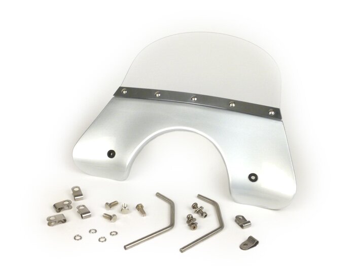 Screen -FLYSCREEN- Vespa PX - silver
