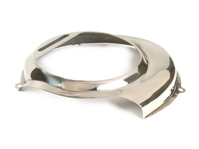 Penutup roda kipas -VESPA Sprint/VBB Style- Vespa PX80, PX125, PX150, PX200 - model dengan starter elektrik - baja tahan karat