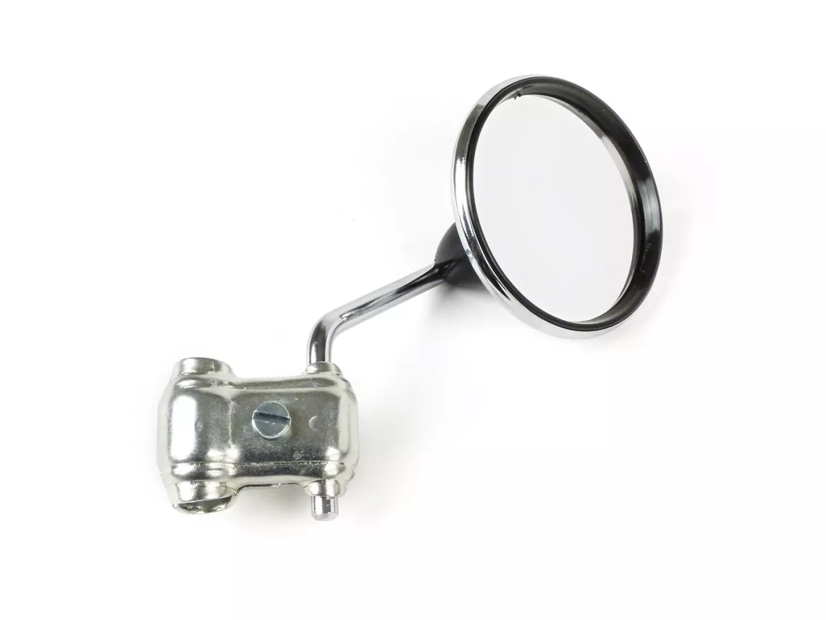 Mirror -VICMA clip on- Chrome, rhs, universal - Ø= 80mm