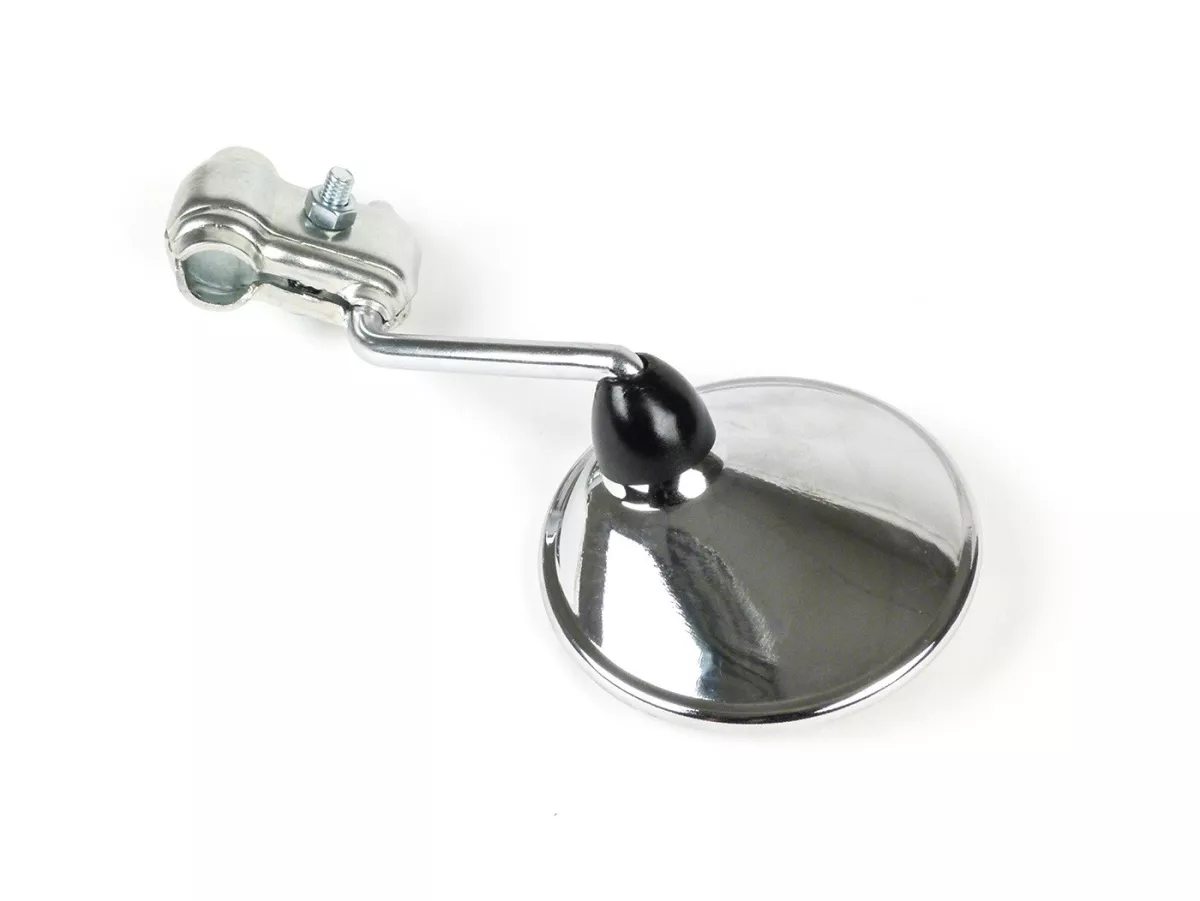 Mirror -VICMA clip on- Chrome, rhs, universal - Ø= 80mm