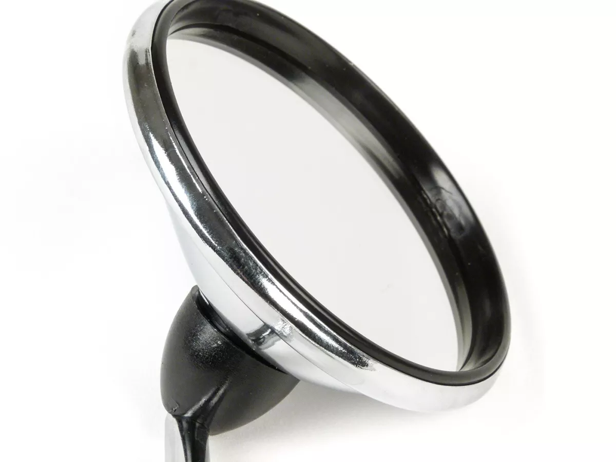 Mirror -VICMA clip on- Chrome, rhs, universal - Ø= 80mm