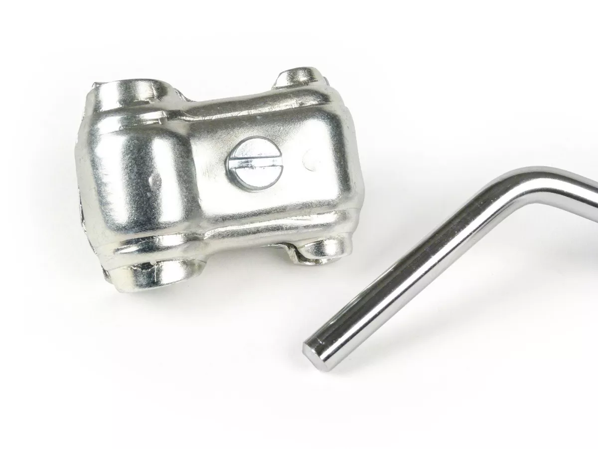 Mirror -VICMA clip on- Chrome, rhs, universal - Ø= 80mm