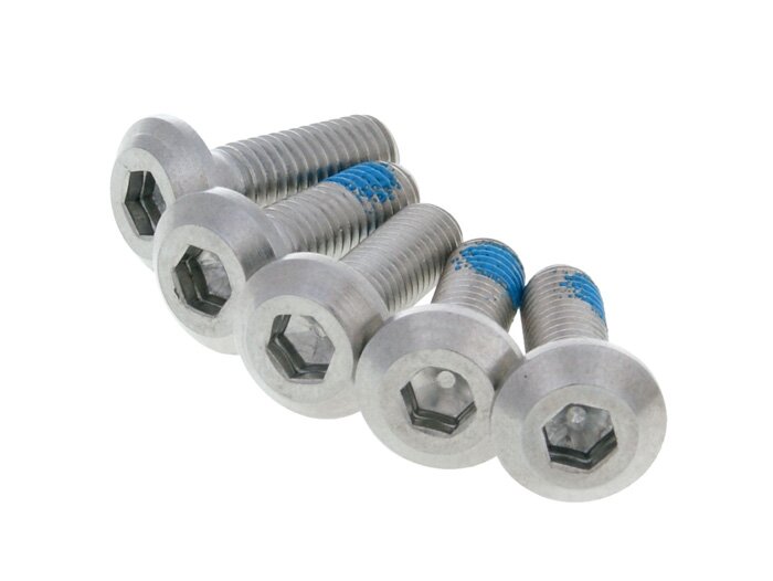 Tornillo de cabeza plana -UNIVERSAL para discos de freno- M8 x 25/20 - juego de 5