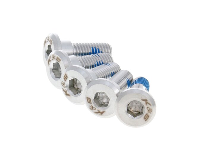 Platkopschroef -UNIVERSAL voor remschijven- M8 x 24/18 - set van 5