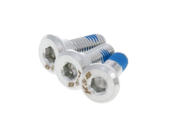 Platkopschroef -UNIVERSAL voor remschijven- M8 x 24/18 - set van 3