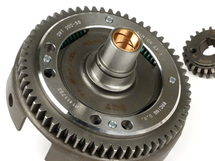 Primaire overbrengingsverhouding -DRT Gear Flame- Vespa V50, PV125, ET3, PK50, PK80, PK125 - 23-60 = 2,61 (rechte vertanding)