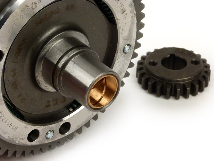 Primaire overbrengingsverhouding -DRT Gear Flame- Vespa V50, PV125, ET3, PK50, PK80, PK125 - 23-60 = 2,61 (rechte vertanding)