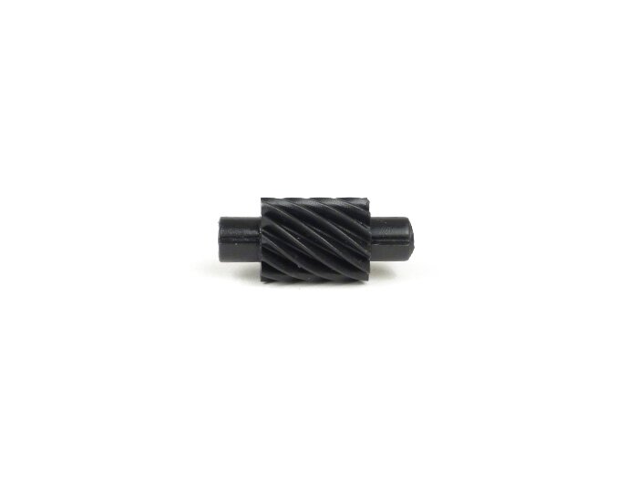 Tornillo sin fin Speedo -LML- Vespa 12 dientes, l=28mm, 2,7mm cuadrado, negro (utilizado en Vespa PX (a partir de 1984), Grimeca Classic))