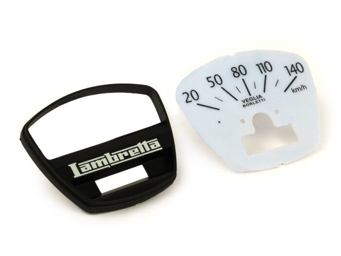 Dial speedometer -CASA LAMBRETTA- Lambretta DL 200, GP 200 - 140km/jam