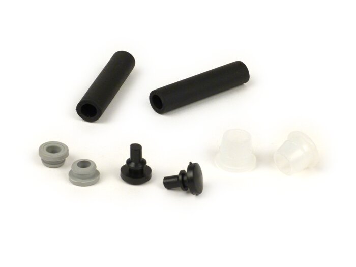 Rubberen bufferset incl. bussen voor zijklep -VESPA- Vespa GS 160, SS 180