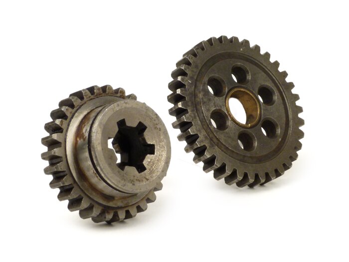 Juego de engranajes -CASA LAMBRETTA- Lambretta LD 125, D 125 - 27 dientes + 34 dientes