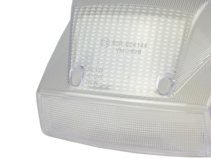 Tail light lens -MOTO NOSTRA- Vespa PX EFL (MY, 2001-) - colourless