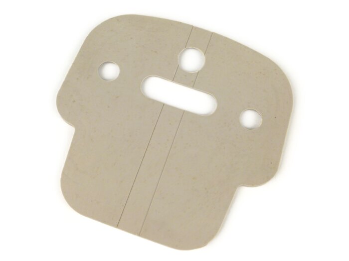Joint entre feu arrière et châssis -OEM QUALITÄT- compatible avec feu arrière Vespa ancienne, métal, grand (7676776) - Vespa Super (VNC1T, VBC1T), GT125 (VNL2T), Sprint (VLB1T, 025479-), SS180 (VSC1T, 0018001-) - gris