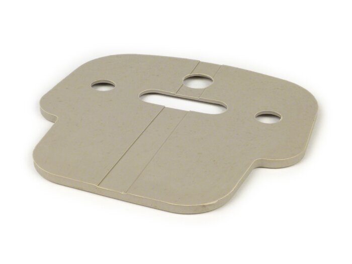 Joint entre feu arrière et châssis -OEM QUALITÄT- compatible avec feu arrière Vespa ancienne, métal, grand (7676776) - Vespa Super (VNC1T, VBC1T), GT125 (VNL2T), Sprint (VLB1T, 025479-), SS180 (VSC1T, 0018001-) - gris