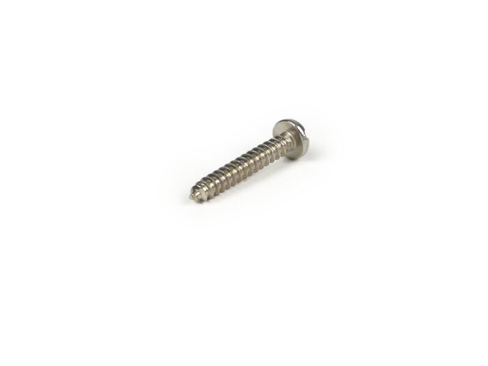 Plåtskruv -DIN 7971 2,9x19mm rostfritt stål (används till horn Rally180 (VSD1T), Rally200 (VSE1T), Sprint150 (VLB1T), TS125 (VNL3T), GT125 (VNL2T), GTR125 (VNL2T), GL150 (VLA1T), Super, SS180 (VSC1T), GS160 / GS4 (VSB1T), VNA, VNB, VBA, VBB, GS, VN, VM, V