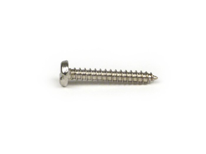 Plåtskruv -DIN 7971 2,9x19mm rostfritt stål (används till horn Rally180 (VSD1T), Rally200 (VSE1T), Sprint150 (VLB1T), TS125 (VNL3T), GT125 (VNL2T), GTR125 (VNL2T), GL150 (VLA1T), Super, SS180 (VSC1T), GS160 / GS4 (VSB1T), VNA, VNB, VBA, VBB, GS, VN, VM, V