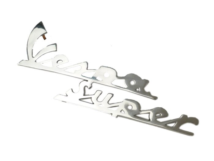 Placa de identificación de la pata -VESPA- Vespa Super- Motovespa Super (762C)