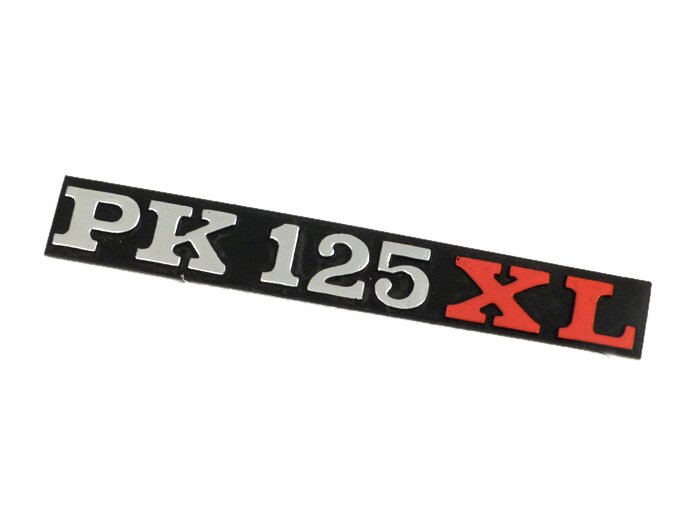 Belettering op zijklep en bagageruimte -VESPA- PK125 XL- Vespa PK125 XL (VMX6T), Motovespa PK125XL (97C)