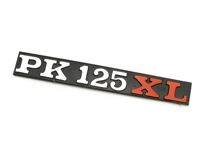 Belettering op zijklep en bagageruimte -VESPA- PK125 XL- Vespa PK125 XL (VMX6T), Motovespa PK125XL (97C)