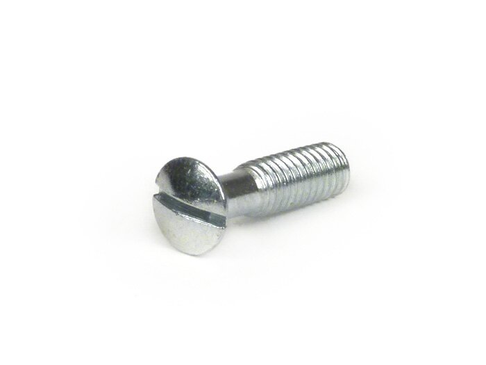 Skruv för bakljuslins -SIEM M4 x 15mm, stigning=0,7, skaft Ø=3x3mm- Vespa 125 (VNB1T, VNB2T, VNB3T, VNB4T, VNB5T), Vespa 150 (VBA1T), Vespa 150 (VBB1T, VBB2T), Vespa GS 150 (VS5T), Vespa GS 160 (VSB1T), Vespa GL (VGLA1T, VGLB1T)