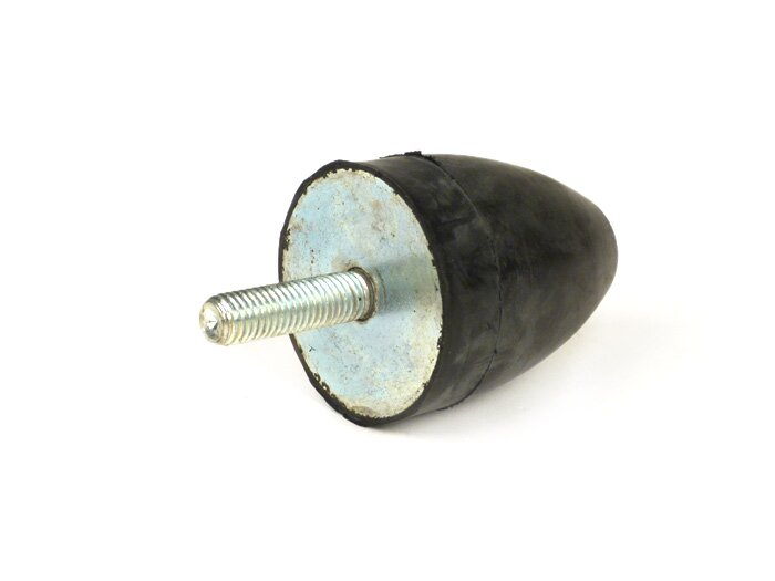 Penyangga karet untuk pegas peredam kejut belakang, bagian atas -CASA LAMBRETTA- Lambretta J50, J100, J125, 50 DL, 50 Special