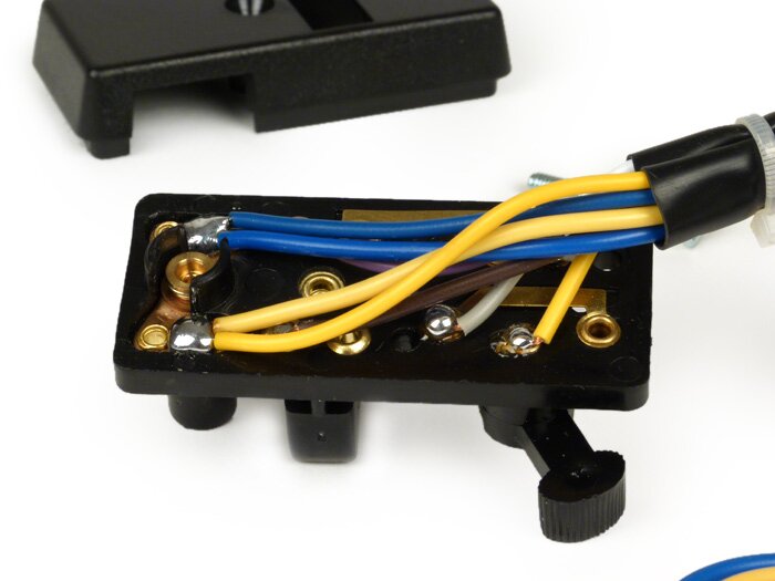 Interruttore luce -VESPA- PX80, PX125, PX150, PX200 (costruzione 1978-1983) - 9 cavi (modelli a 12 V con indicatori, senza batteria)