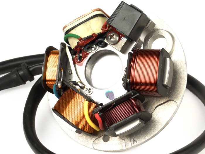 Ontsteking -PIAGGIO bodemplaat- Vespa ET3