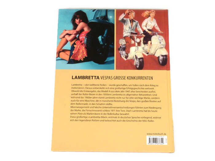 Boek -LAMBRETTA- door Pete Davies (Duits)