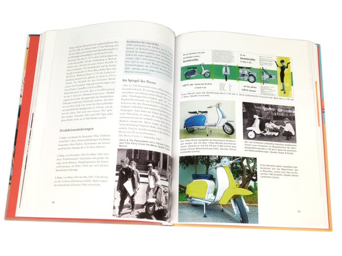 Boek -LAMBRETTA- door Pete Davies (Duits)