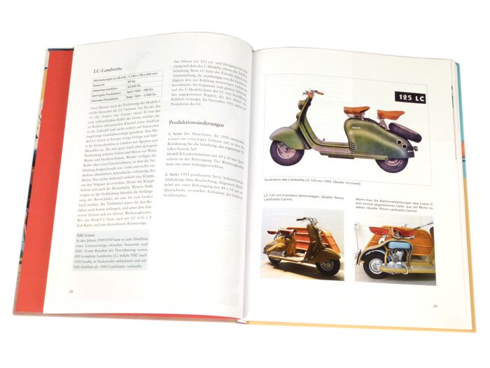 Boek -LAMBRETTA- door Pete Davies (Duits)