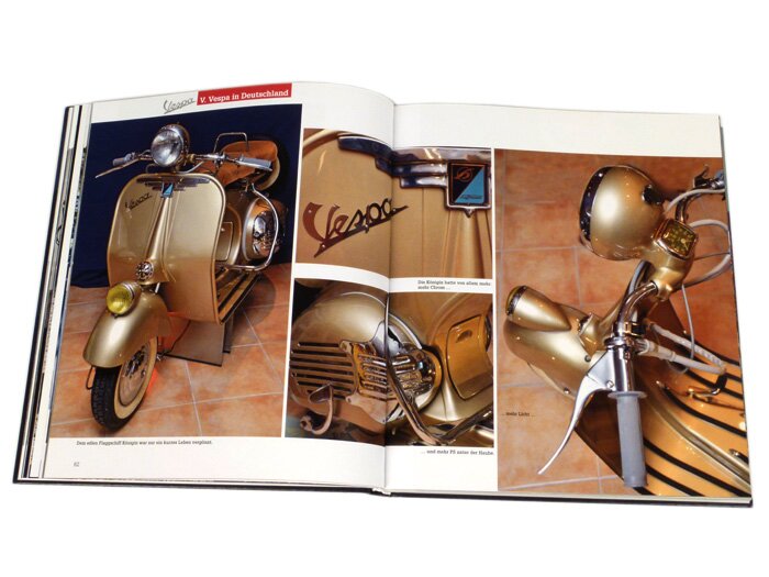 Book -Vespa die Geschichte de Kultklassikers im Bild- by Günther Uhlig