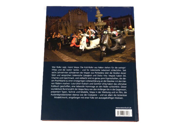 Book -Vespa mi'amore- by Günther Uhlig and Lutz-Ulrich Kubisch