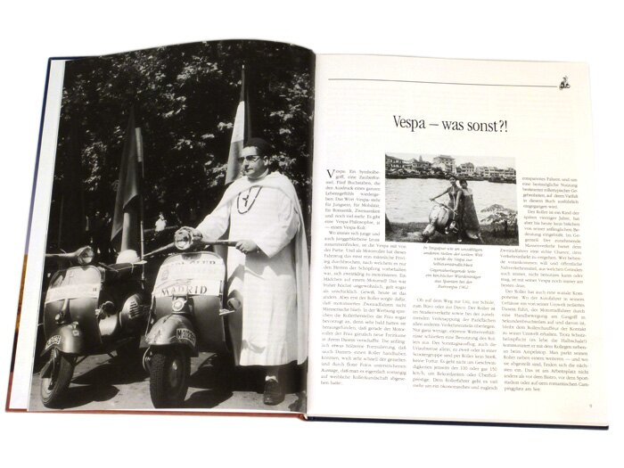 Book -Vespa mi'amore- by Günther Uhlig and Lutz-Ulrich Kubisch