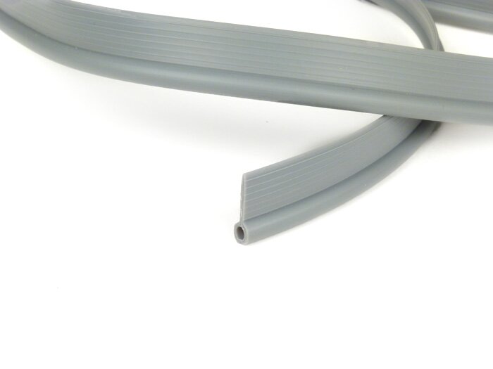 Piping for leg shield trim -VESPA- 1600mm - grey