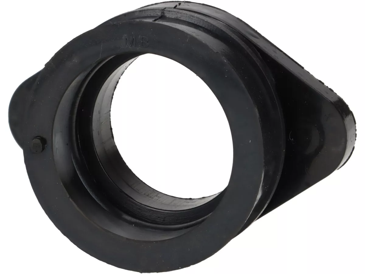Goma de conexión con brida carburador/colector de admisión - diafragma colector de admisión -MB DEVELOPMENTS- AW=45mm, paso de agujeros=60mm
