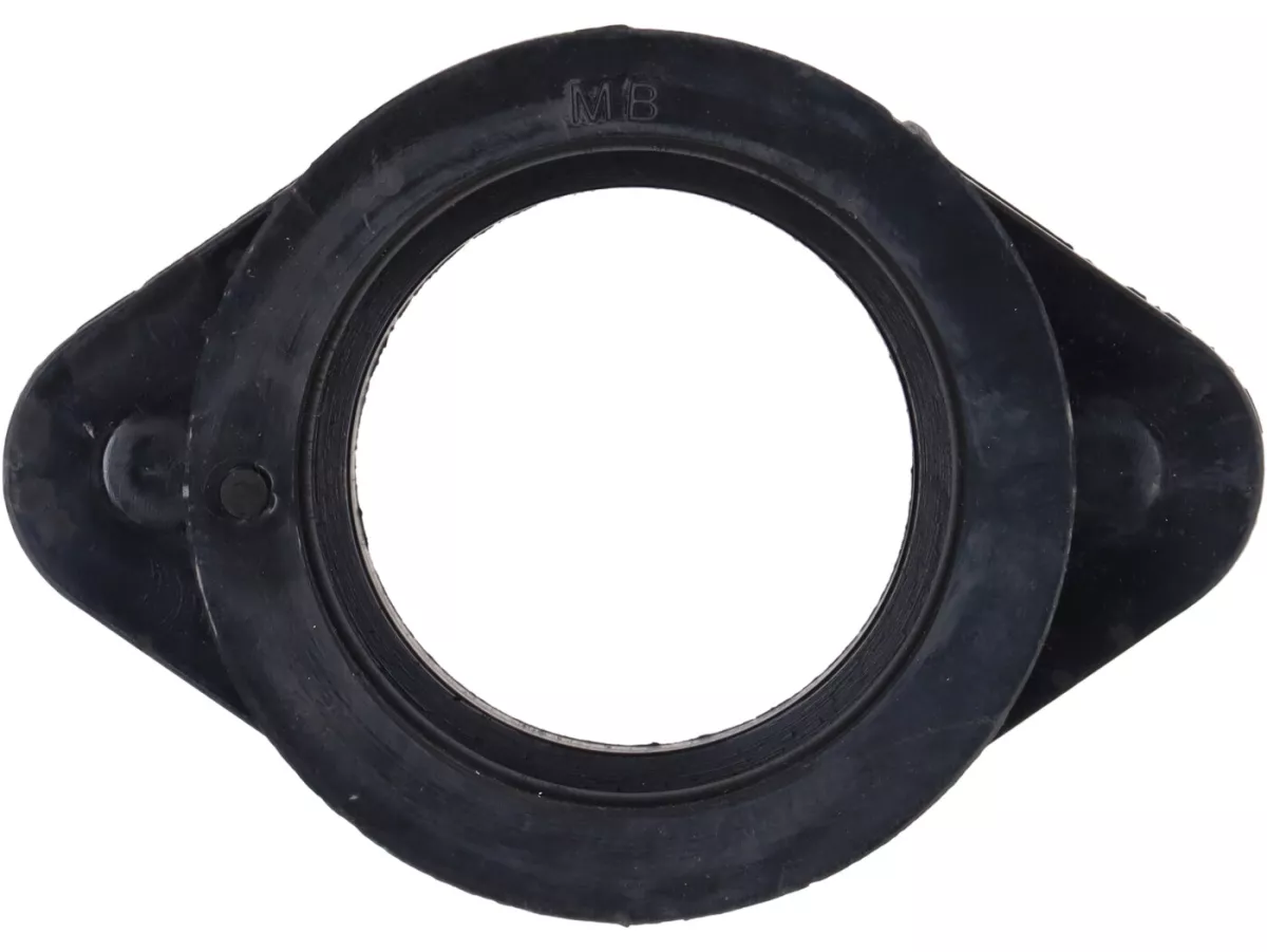 Goma de conexión con brida carburador/colector de admisión - diafragma colector de admisión -MB DEVELOPMENTS- AW=45mm, paso de agujeros=60mm