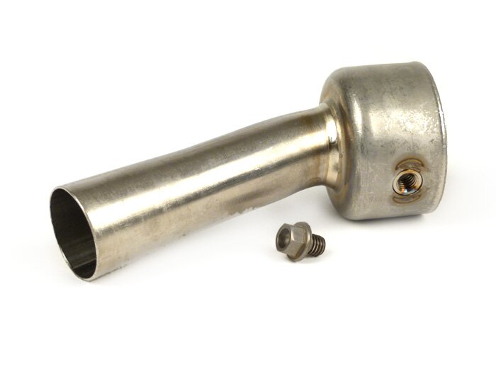 DB-Eater -Akrapovic Ø18mm- Vespa GTL 200, GTS 125-300 ie Super, GTV 250-300 ie - acero inoxidable (Øinner=18mm, Øouter=43mm, longitud=80mm)
