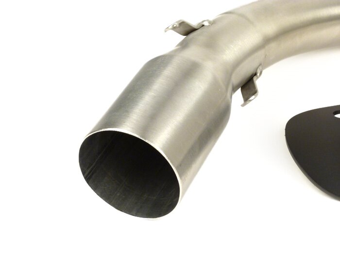 Uitlaatspruitstuk en beugel -REMUS RSC- Ø=65mm - Vespa LX 125-150ie 3V, Vespa S 125-150ie 3V