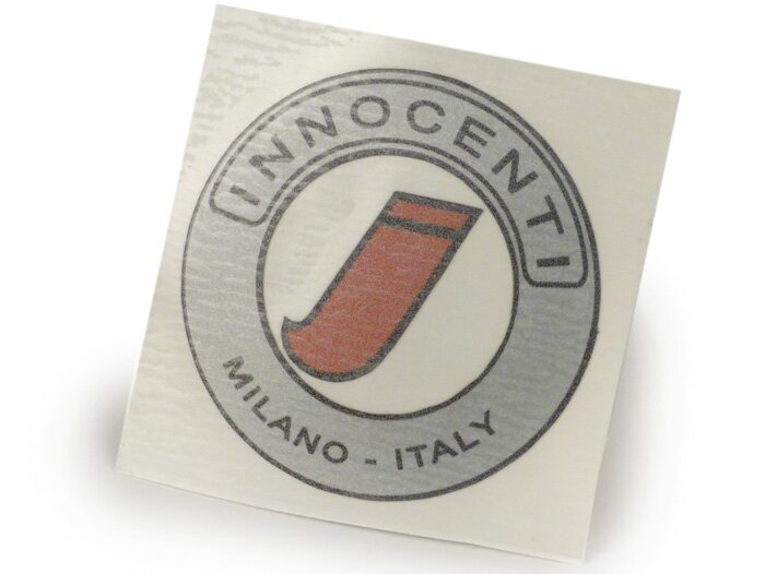 Insigne descente de klaxon -LAMBRETTA- symbole Innocenti - Lambretta C 125 - autocollant