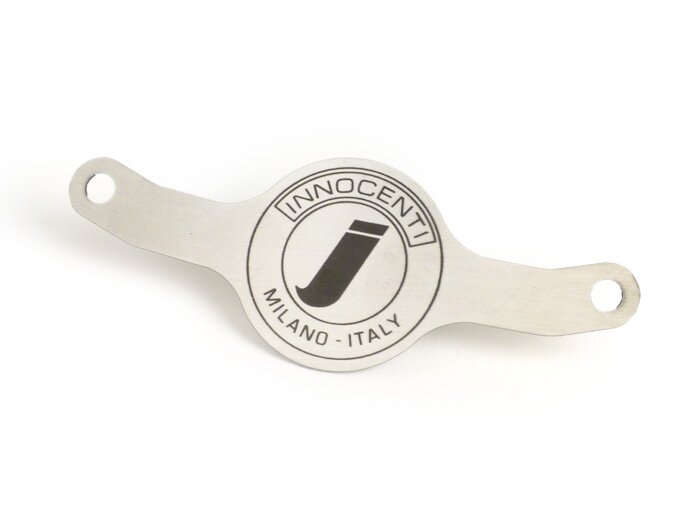 Letras en cascada -LAMBRETTA- Emblema Innocenti - Lambretta C 125 - Aluminio