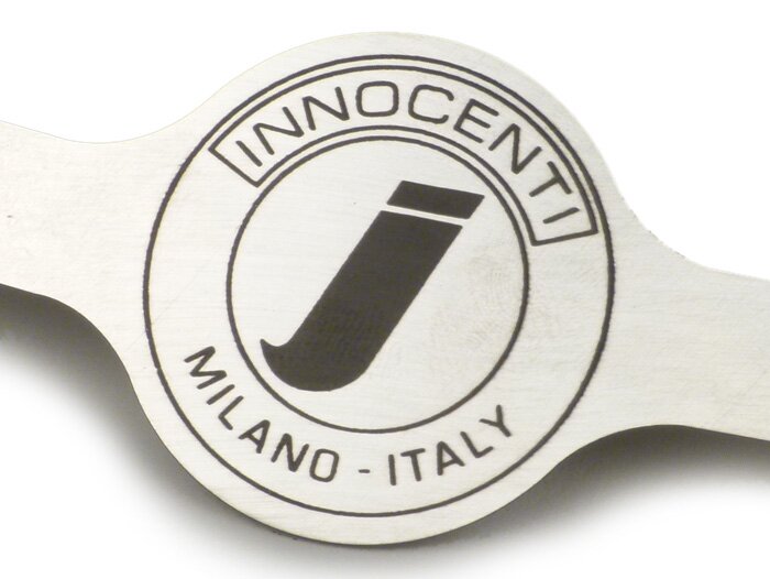 Letras en cascada -LAMBRETTA- Emblema Innocenti - Lambretta C 125 - Aluminio