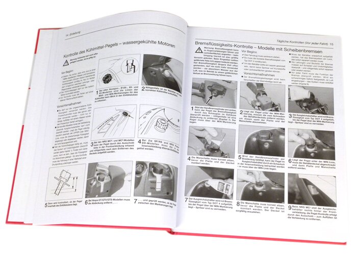 Book -Wartung und Reparatur- Vespa ET2, ET4, LX, LXV, S, GT, GTS 125-300, GTV, Piaggio Sfera, Typhoon, Zip, Fly, Skipper, Hexagon, Liberty, NRG, X8, X9 - Das Schrauberbuch mit farbigen Schaltplänen