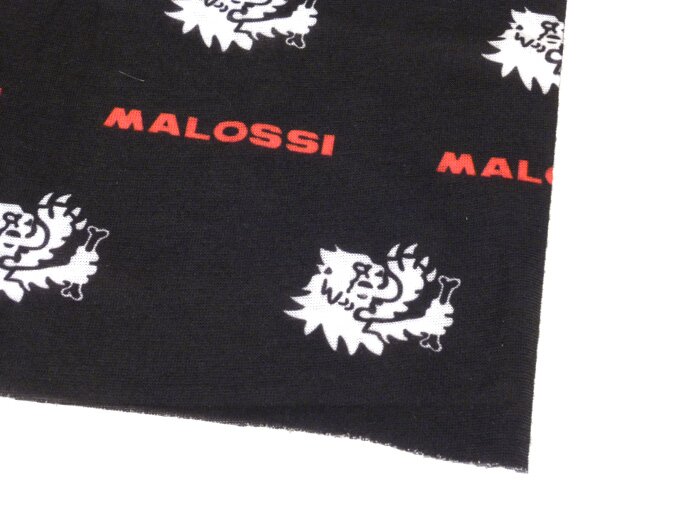 Scarf/neck warmer-MALOSSI- black