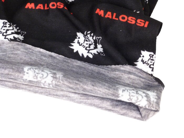 Scarf/neck warmer-MALOSSI- black