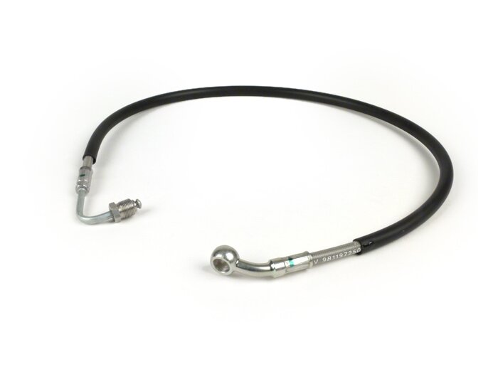Saluran rem di sebelah kanan dari pompa rem ke unit kontrol ABS -PIAGGIO- Vespa GTS 125 (ZAPMA3100), Vespa GTS 150 (ZAPMA3200, ZAPMA3100), Vespa GTS 300 (ZAPM45200, ZAPM45202, ZAPMA3300), Vespa GTS Super 125 (ZAPM45300, ZAPMA3100, ZAPM45301), Vespa GTS Su
