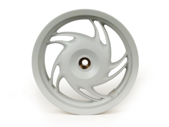 Freno de tambor trasero -PIAGGIO 3.00-12 pulgadas- Piaggio Fly 50 (RP8C52100, RP8C52300), Fly 125 (RP8M77110, RP8M79100)- Plata